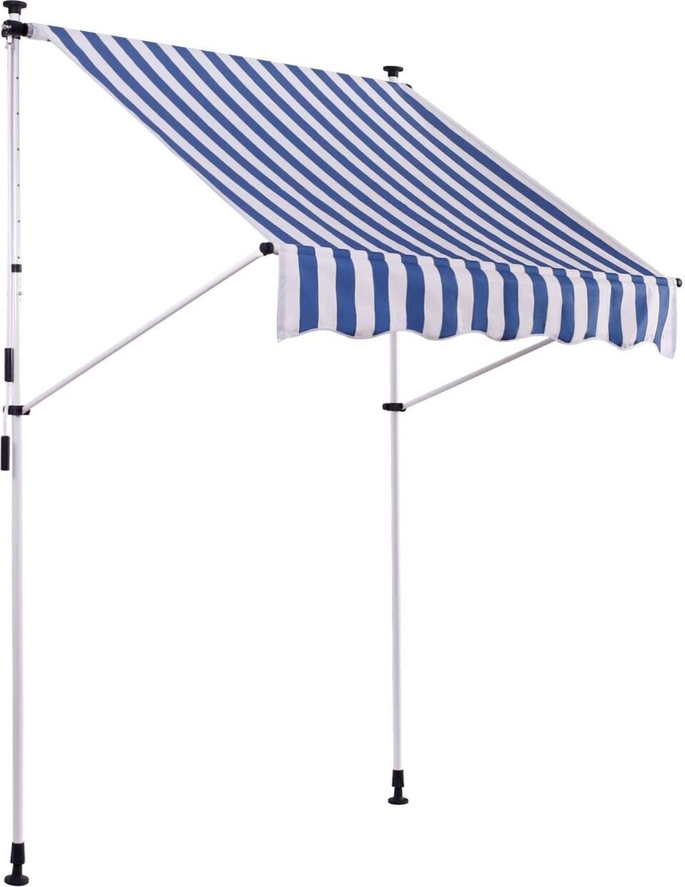 CLP Klemmmarkise Westerly 350x120 cm weiß/blau