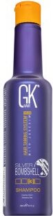 GK Hair Silver Bombshell Shampoo neutralizujúci šampón pre platinovo blond a šedivé vlasy 280 ml