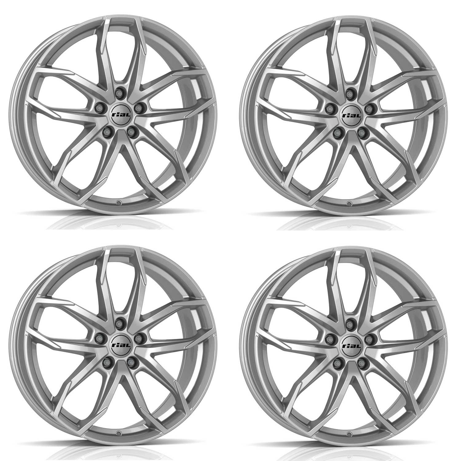 4 Rial Felgen Lucca 7.5x17 ET45 5x108 SIL für TOYOTA Proace City Proace City Verso Proace 4-LUC75745B51-0