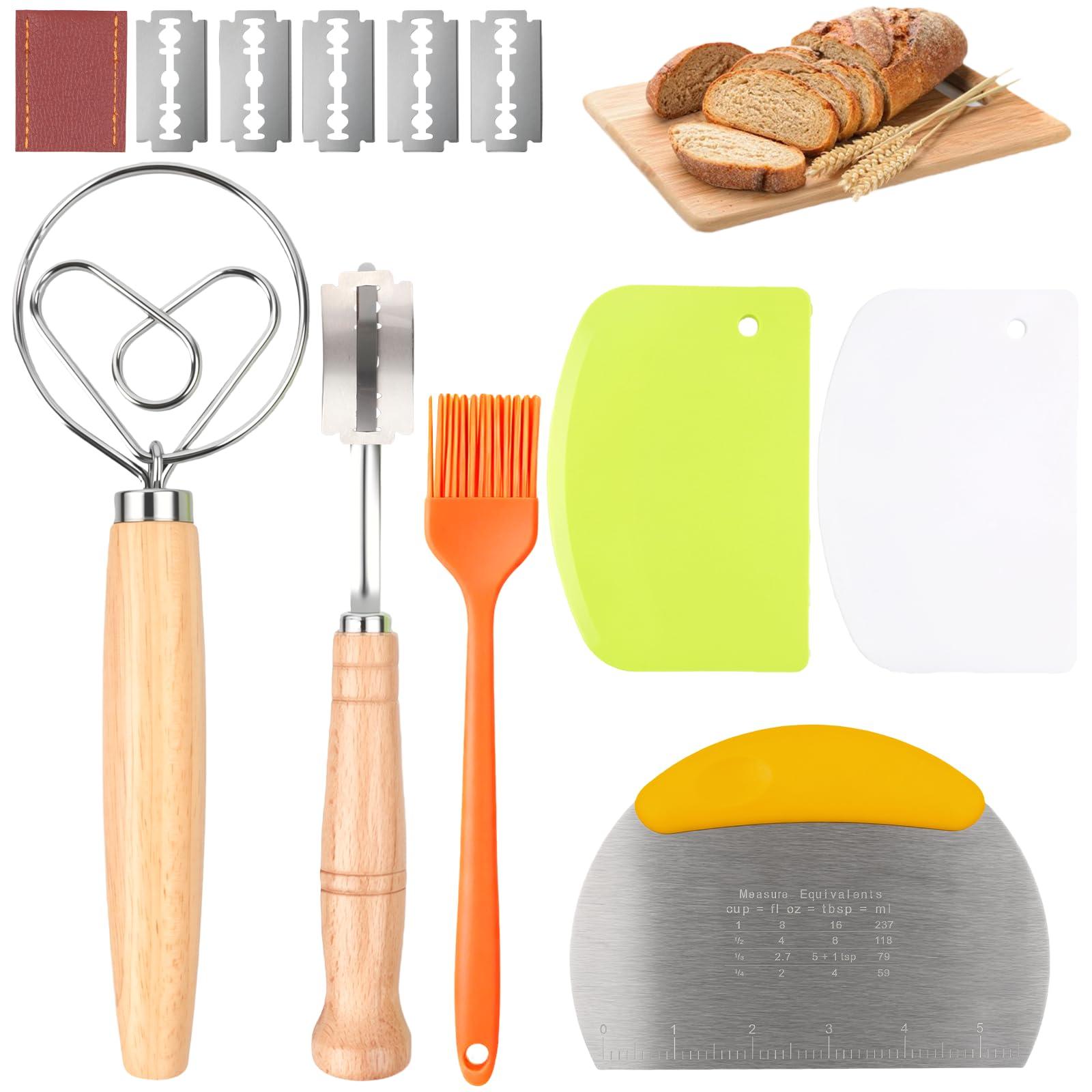 OEM Bäckermesser Set - 6-teilig - Zur Herstellung von Brot und Kuchen