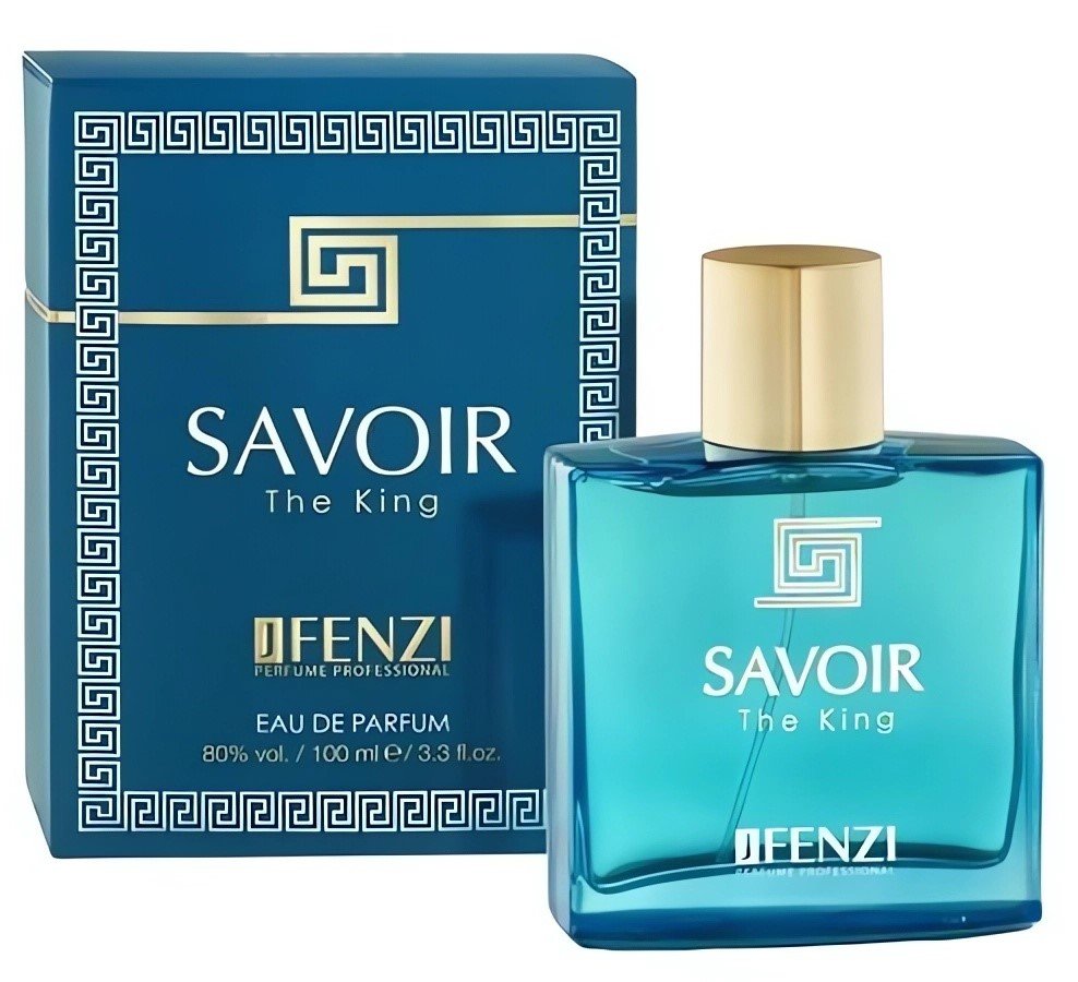 Jfenzi Savoir The King Eau de Parfum Herren 100 ml – frischer holzig-orientalischer Duft mit Zitrone, Minze, Apfel, Ambroxan und Vanille