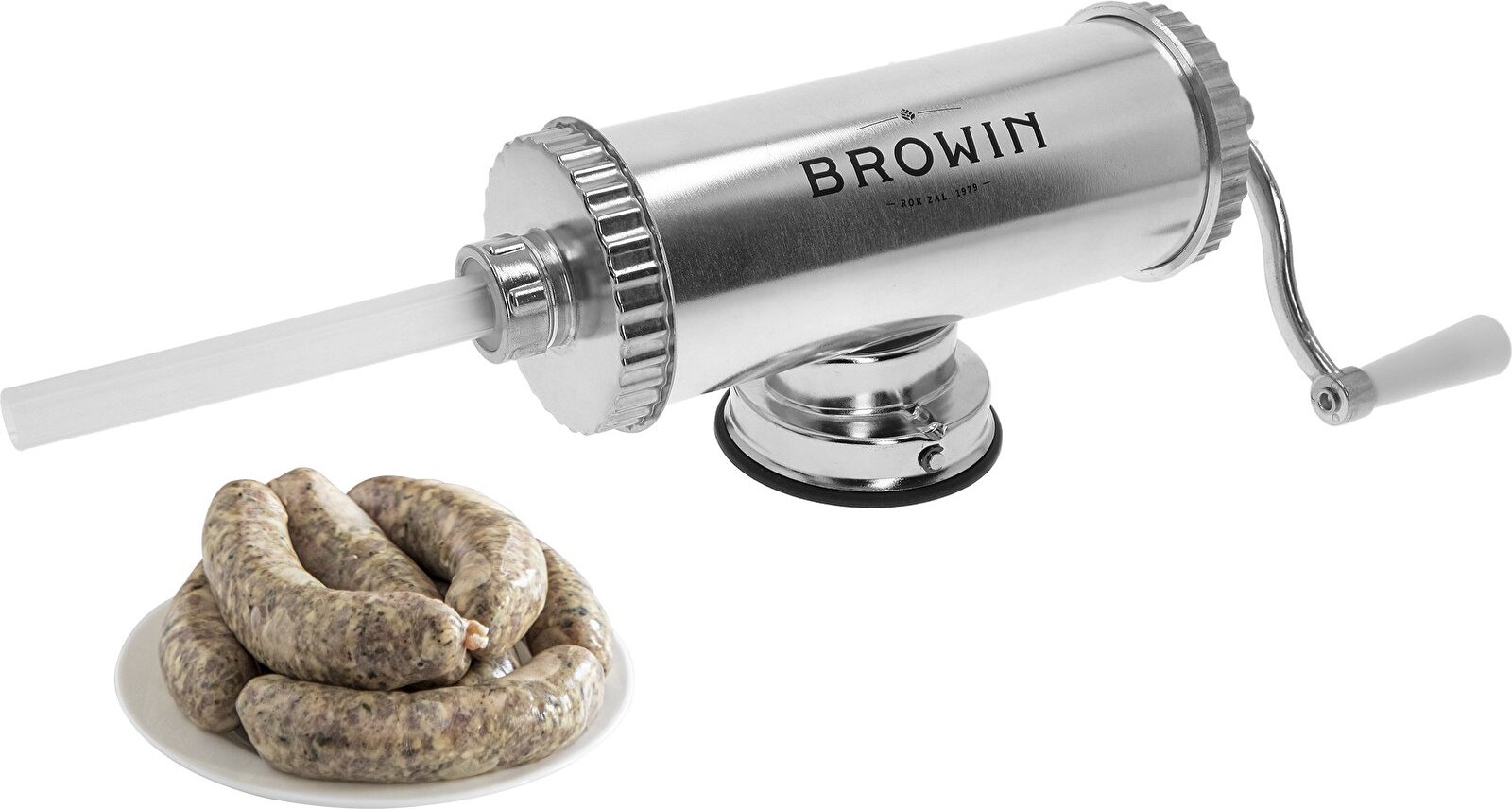 Wurstfüller Edelstahl 1,5 kg Wurstfüllmaschine Wurstmaschine BROWIN 5482