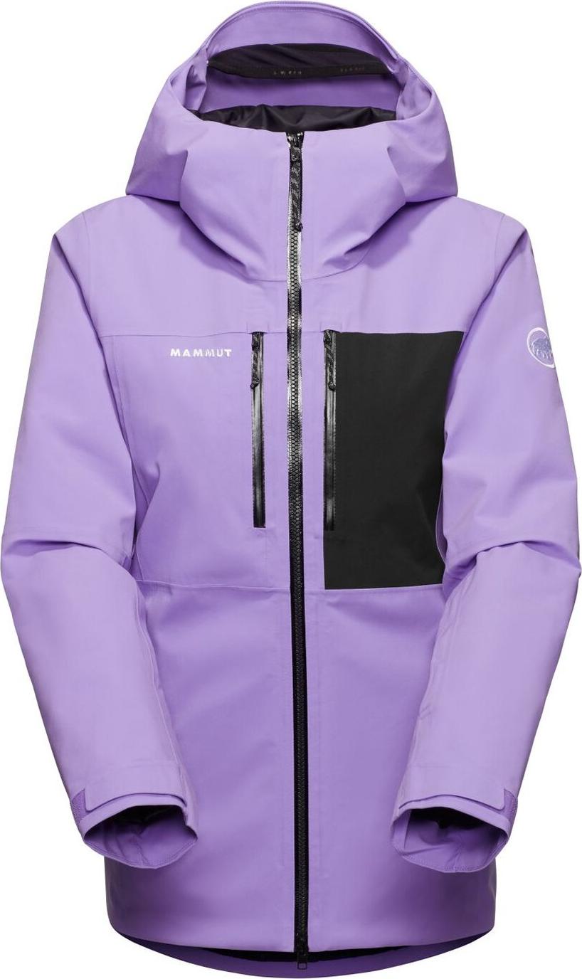 MAMMUT Stoney HS Thermo Hooded Jacket Women LAVANDIN-BLACK LAVANDIN-BLACK L 1010-31090