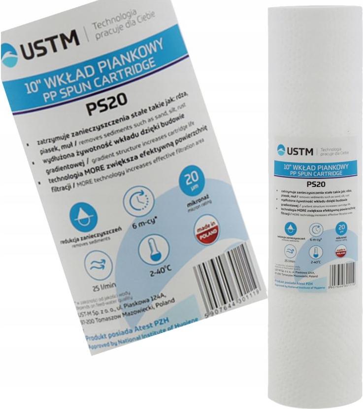 UST-M 20 Micron Ustm Schaumstoffkissen Für Feststoffe