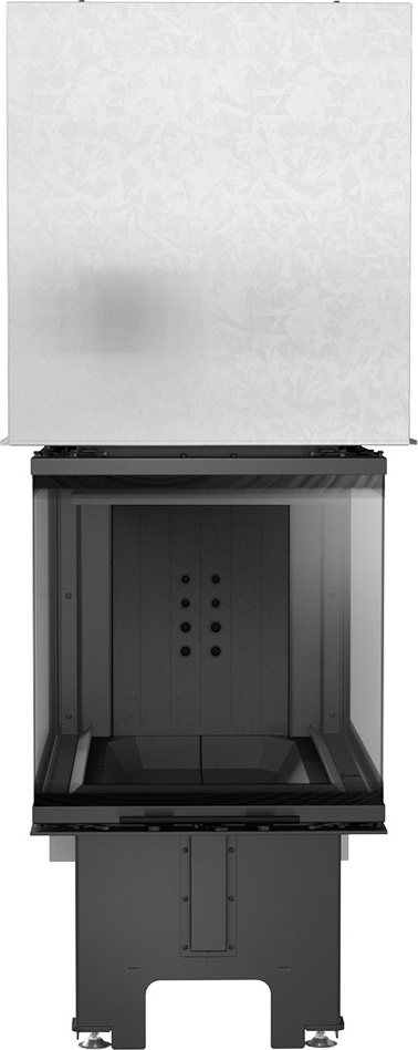 Oceľový krb NBU/500/700 11 kW Ø 200 čierne
