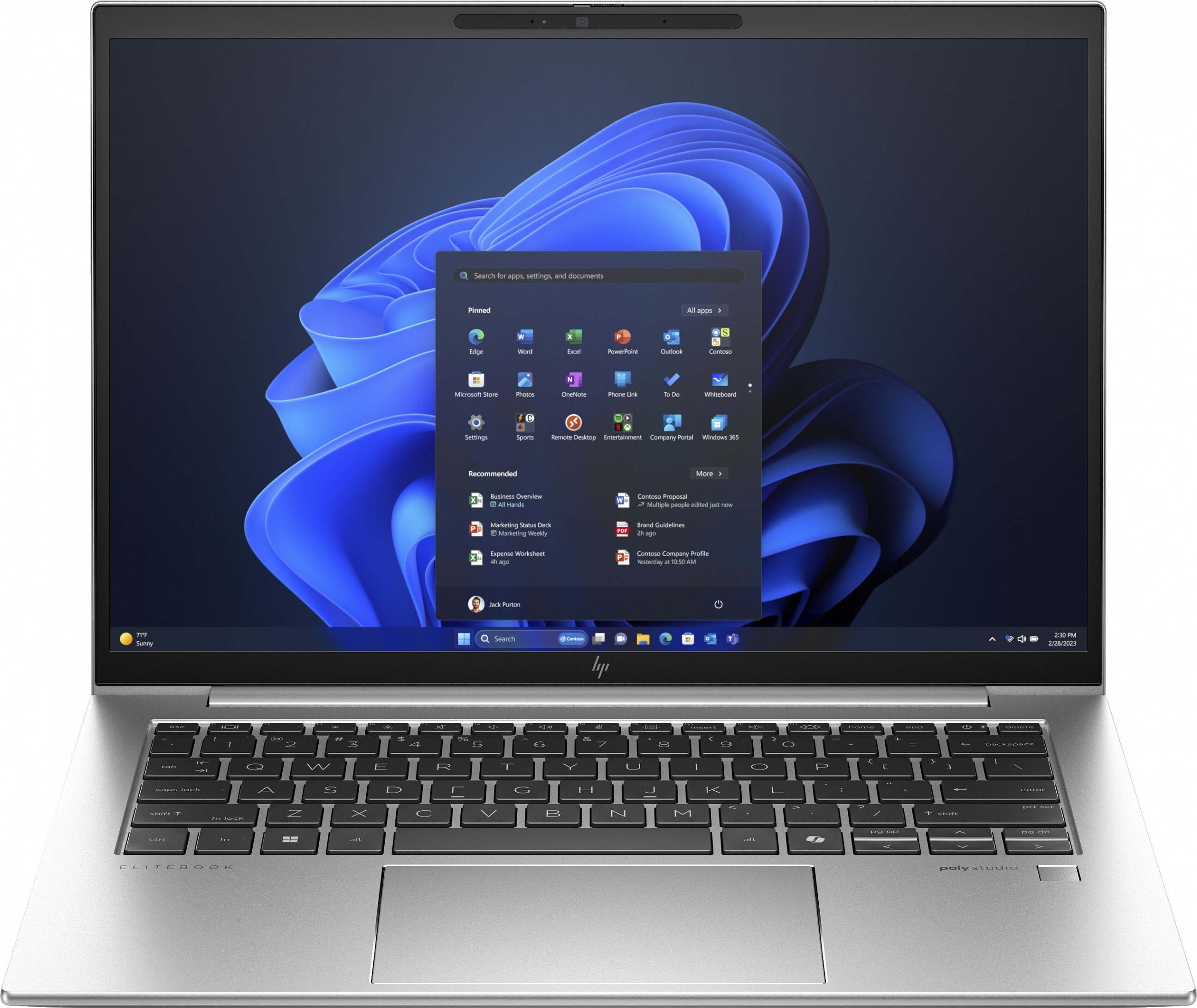 Notebook HP EliteBook 840 G11 - Intel Core Ultra 5 125U - vPro - Win 11 Pro - Intel Graphics - 16 GB RAM - 512 GB SSD NVMe - 35,6 cm (14")