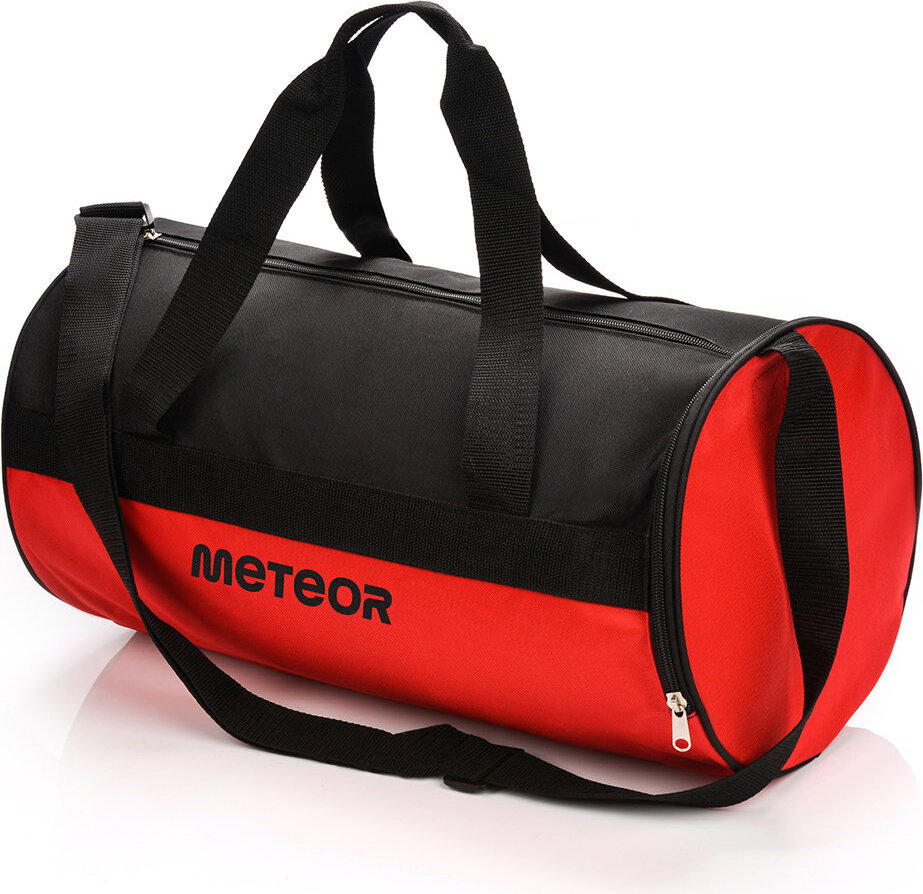 Sporttasche, Fitnesstasche, Trainingstasche Meteor Siggy 25L rot/schwarz 74549