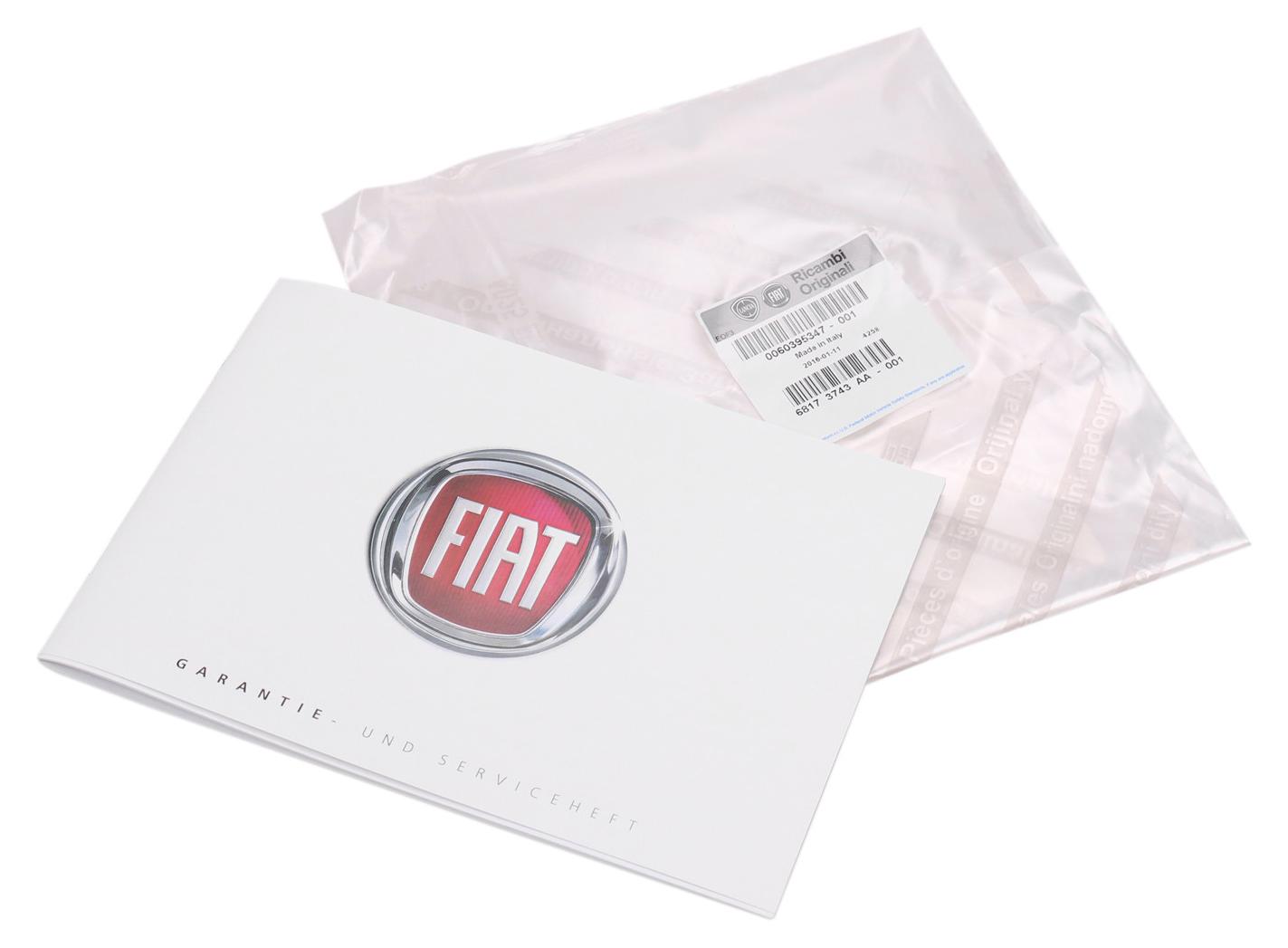 Original Fiat Serviceheft Scheckheft Deutsch Ducato 250 bis 2014 60395347