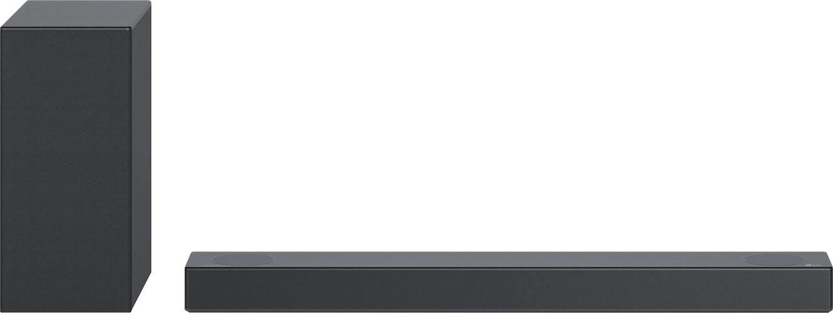 LG DS75Q - Soundbar a subwoofer - tmavá oceľová strieborná