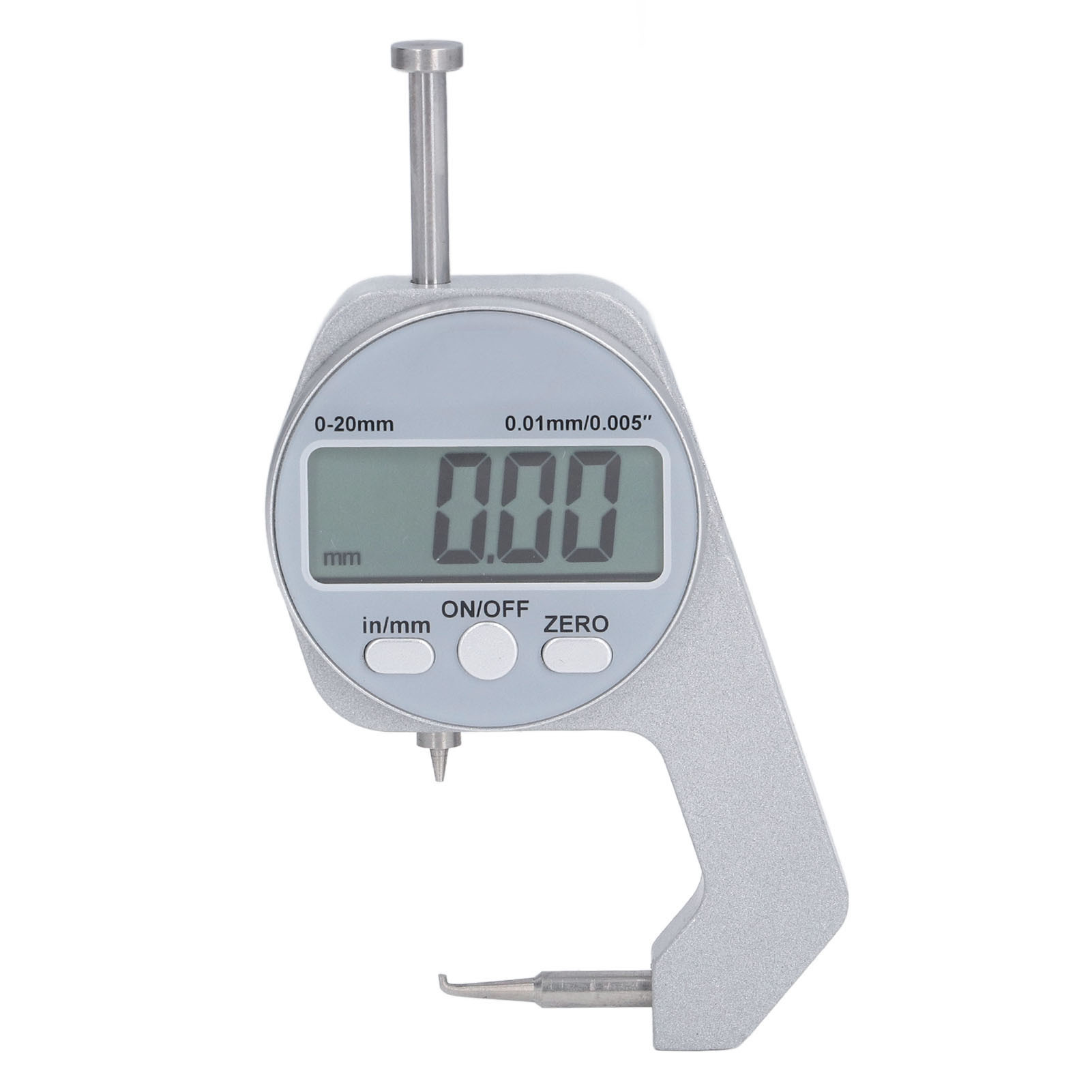 Cocosity Dickenmessgerät,Digitales Dickenmessgerät,Mikrometer,Elektronisches Dickenmessgerät,Mini-Dickenmessgerät,Dünnmetallmikrometer