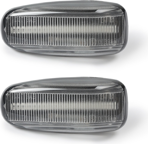 KFZTEILESCHNELLVERSAND24 LED SEITENBLINKER Passend für MERCEDES VITO W638 SPRINTER Passend für VW LT 96-06 KLAR