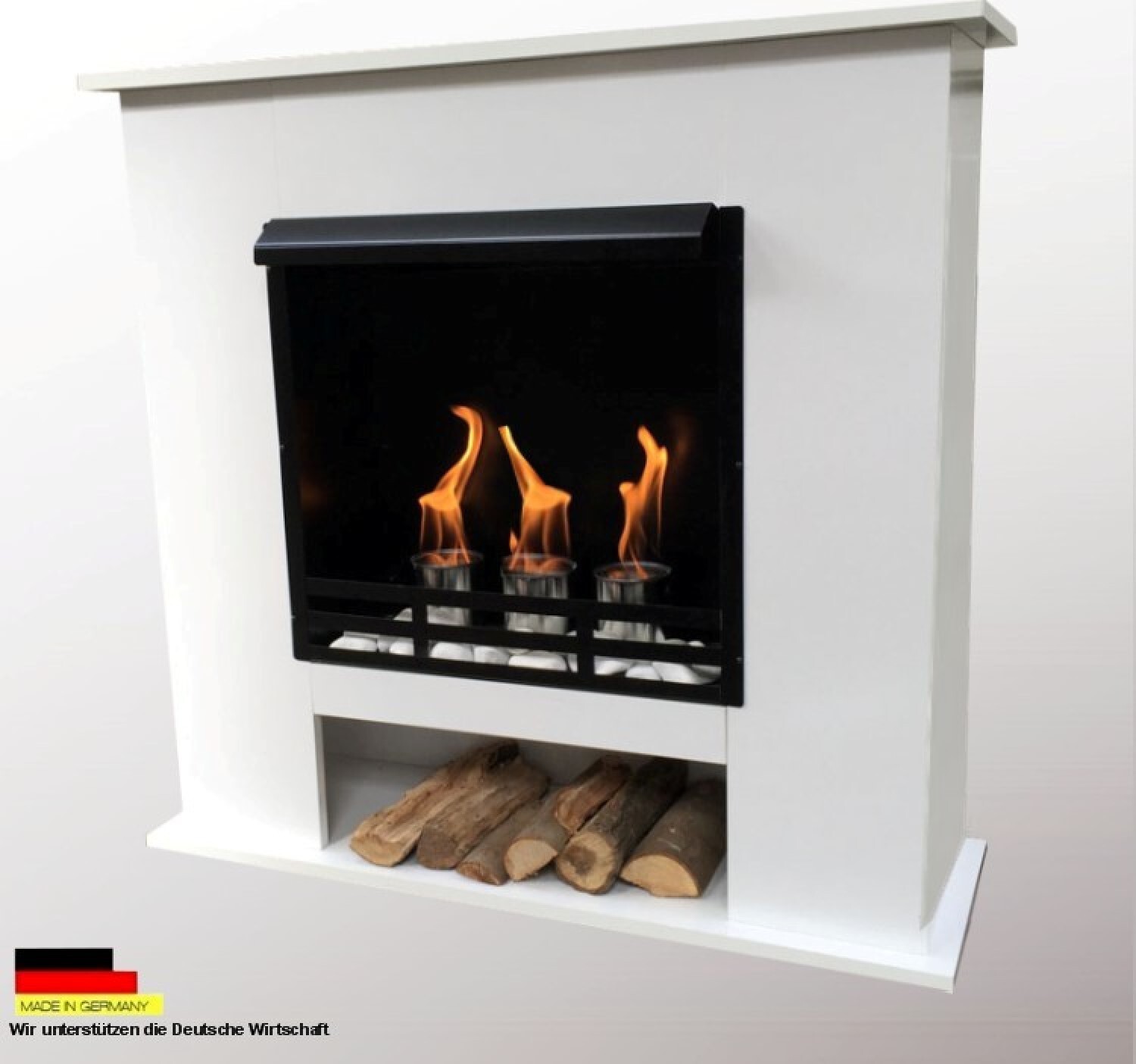 Krb na etanol a gél model 001W White vrátane 27 ks. Sady