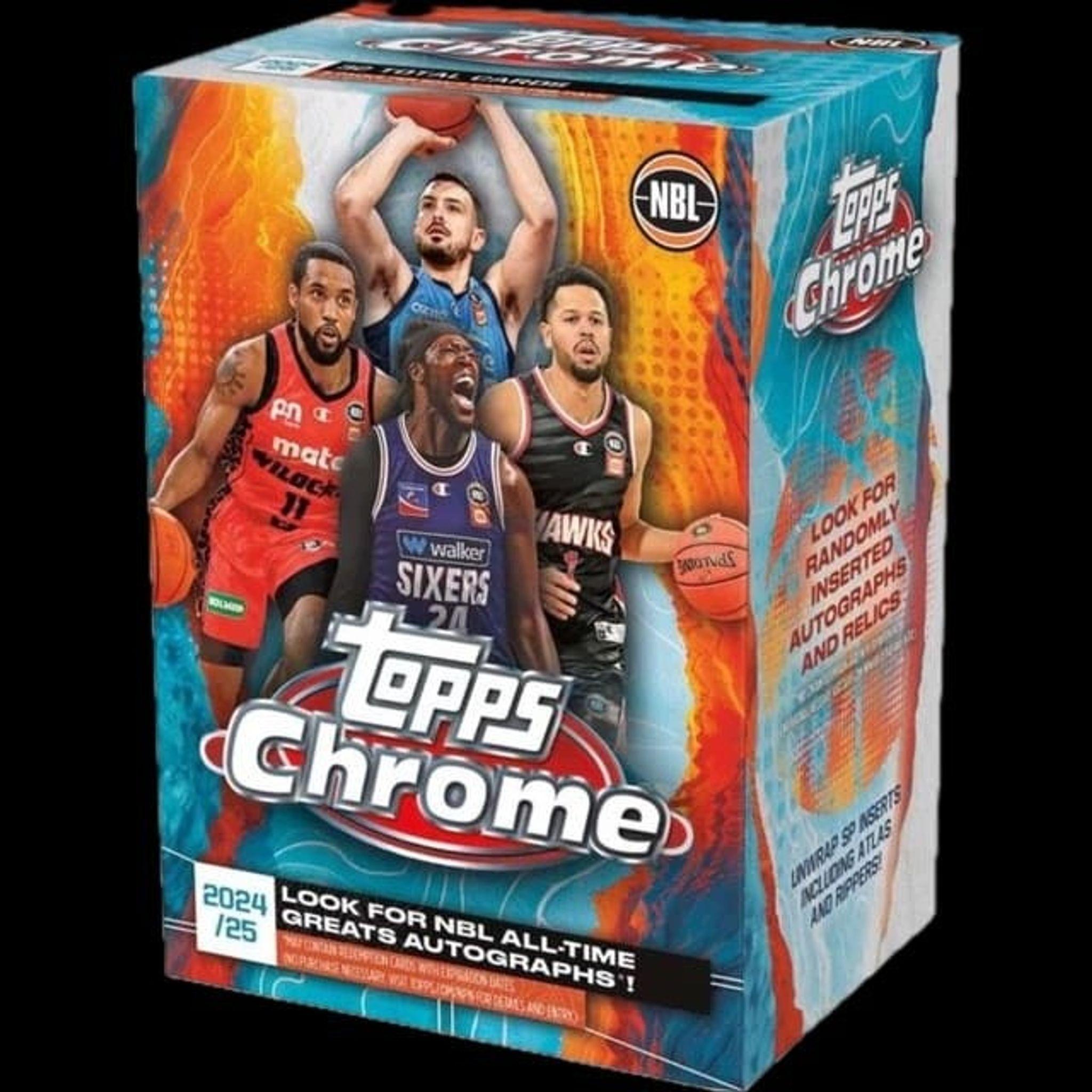 Hasbro 2024/25 Topps Chrome NBL Basketball 8-Pack Blaster