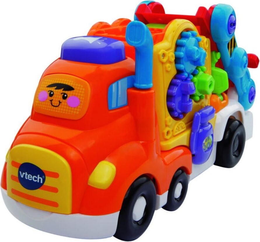 VTech Tut Tut Service Auto mit Smart Point-Erkennung, Transportfunktion, klappbarer Rampe, Liedern & Sprüchen 455968230