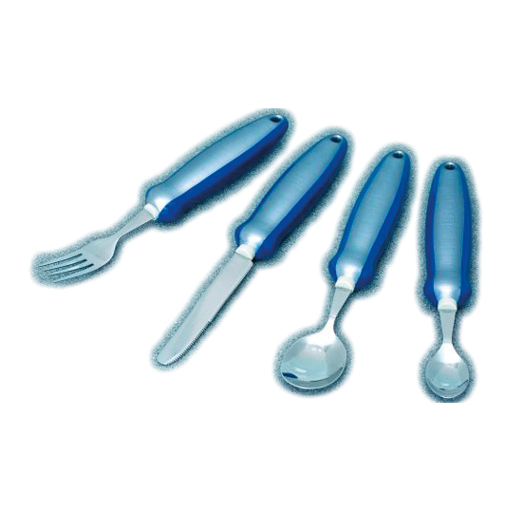 homecraft® Essbesteck Newstead - Teelöffel Farbe: silber-blau 091097971