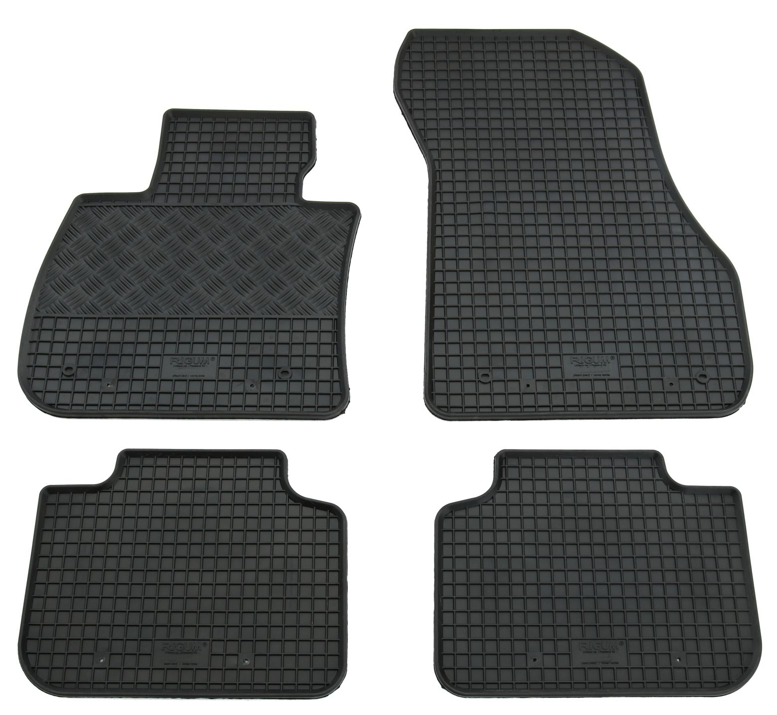 Rigum Gummi Fußmatten Set für BMW X1 F48
