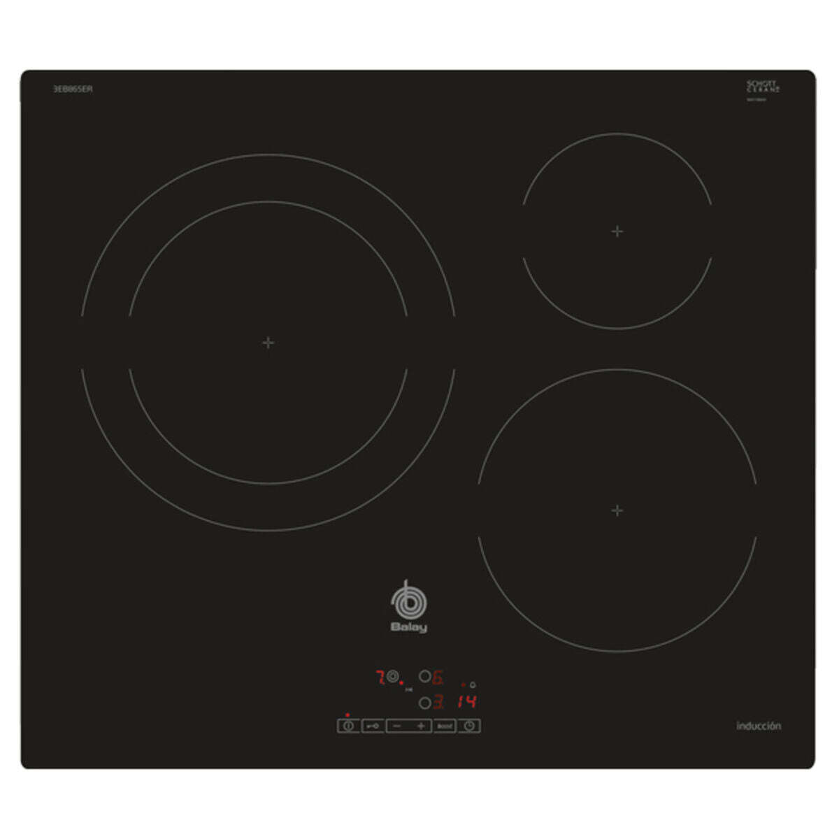Indukčná varná doska Balay 3EB865ERS 60 cm 59 cm 4600 W