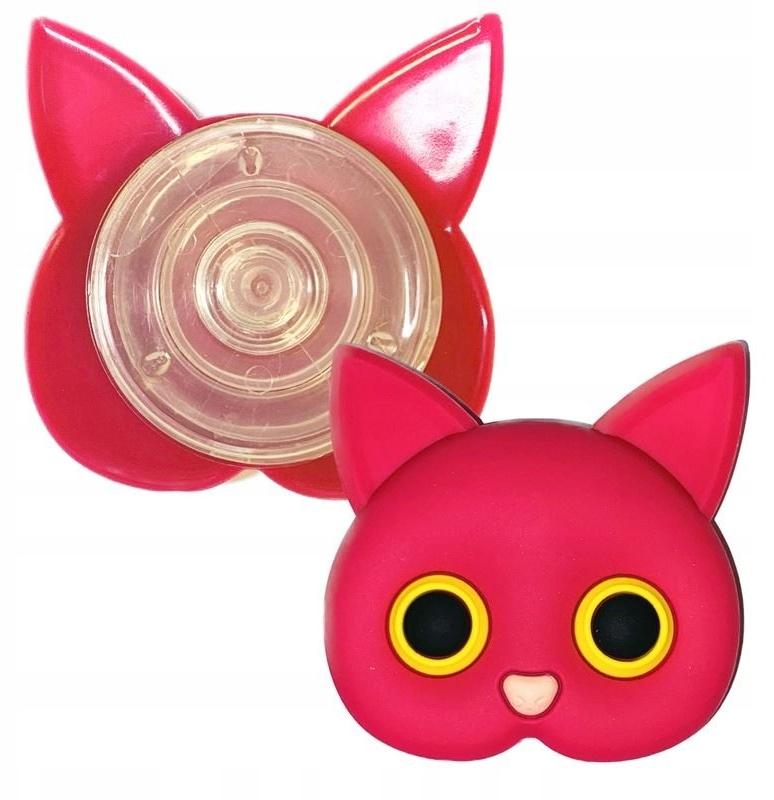 GSM Hurt 3D CAT Holder Handy-Fingerhalterung Rosa