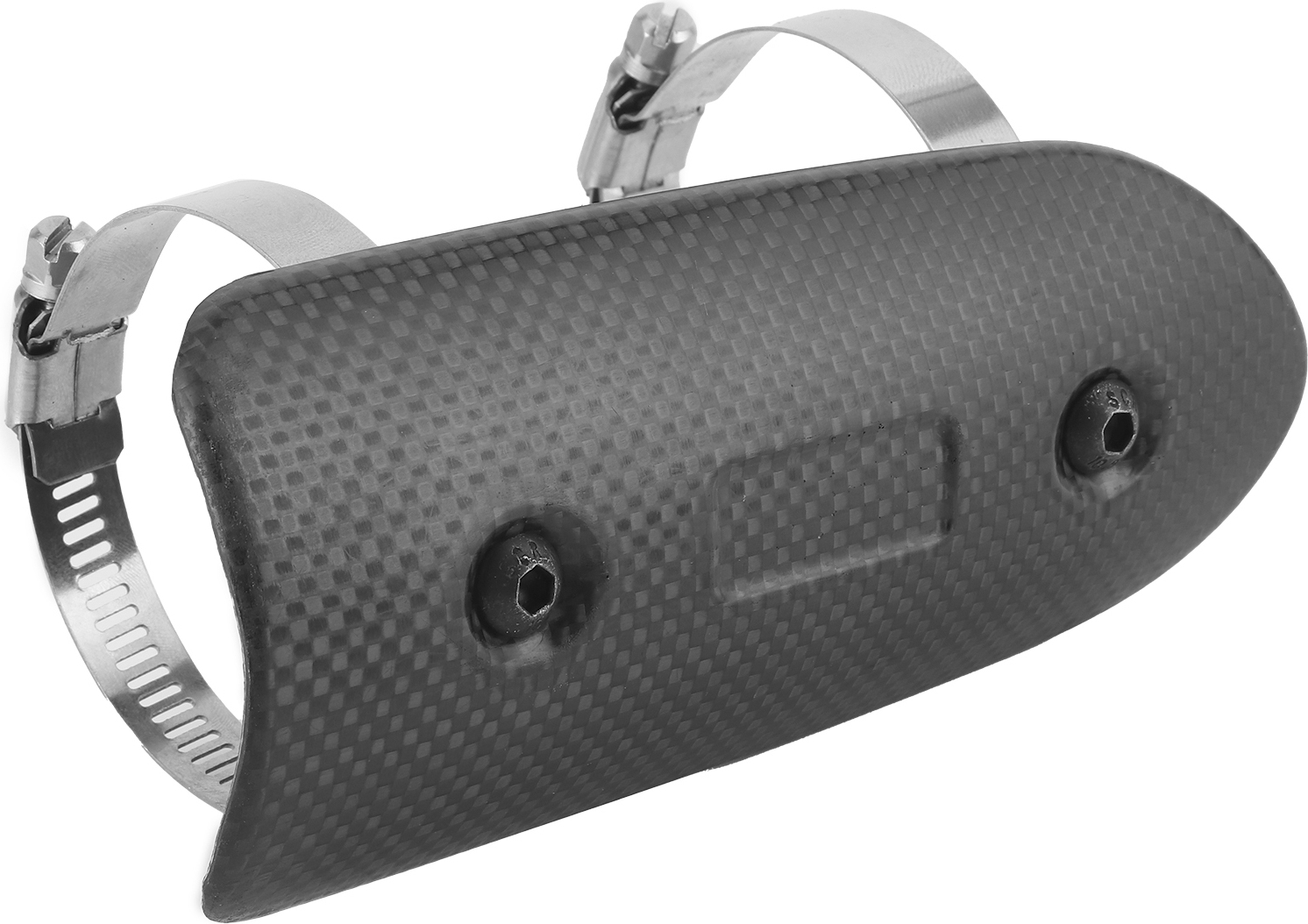 Cocosity Auspuff Hitzeschild,Auspuff Hitzeschutz,Carbon Fiber Hitzeschild,Auspuff Hitzeschutz,Hitzeschild Abdeckung für Honda,Motorrad Zubehör