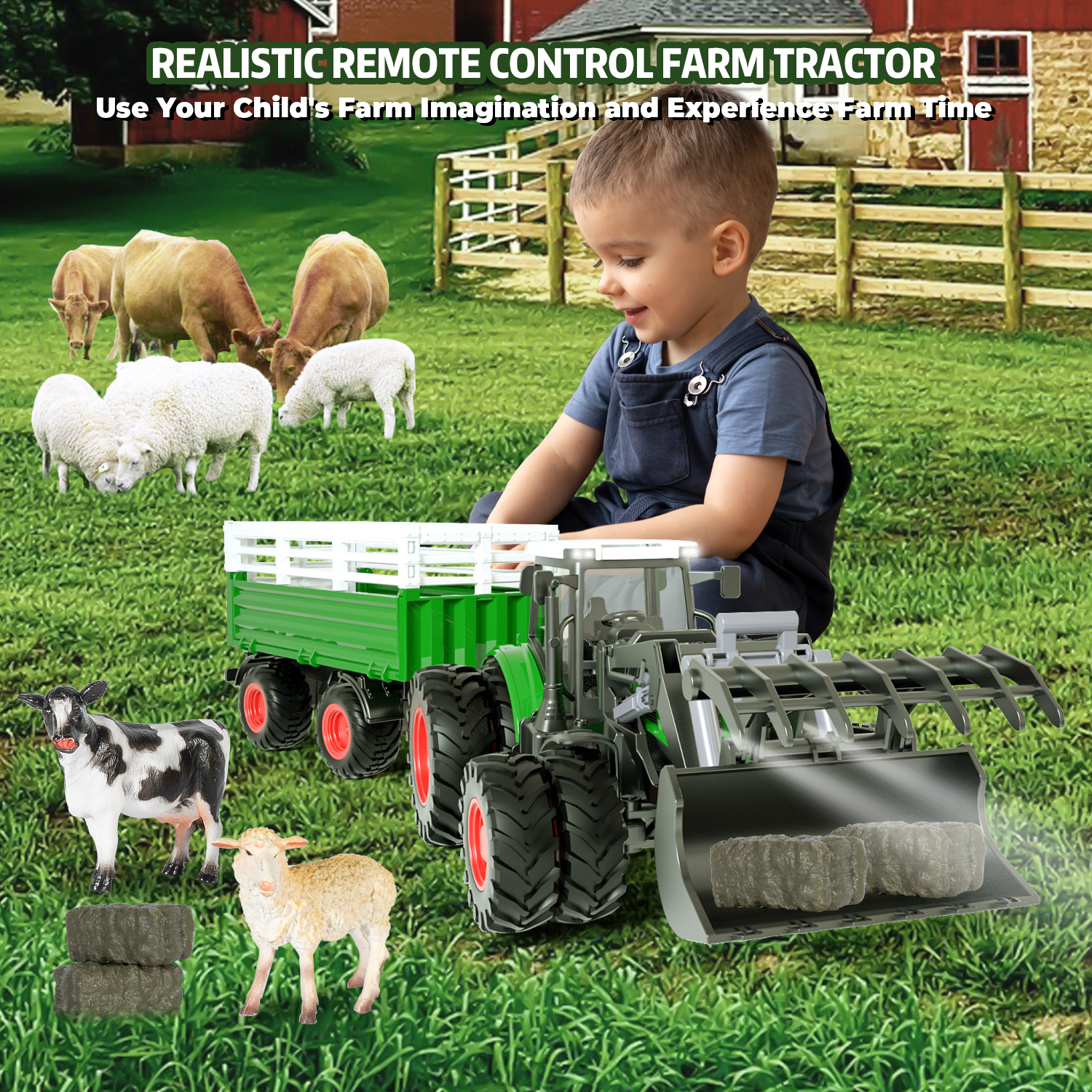 rasenmäher traktor spielzeug Ferngesteuerter Traktor Spielzeug ab 2 3 4 5 | Kaufland.de