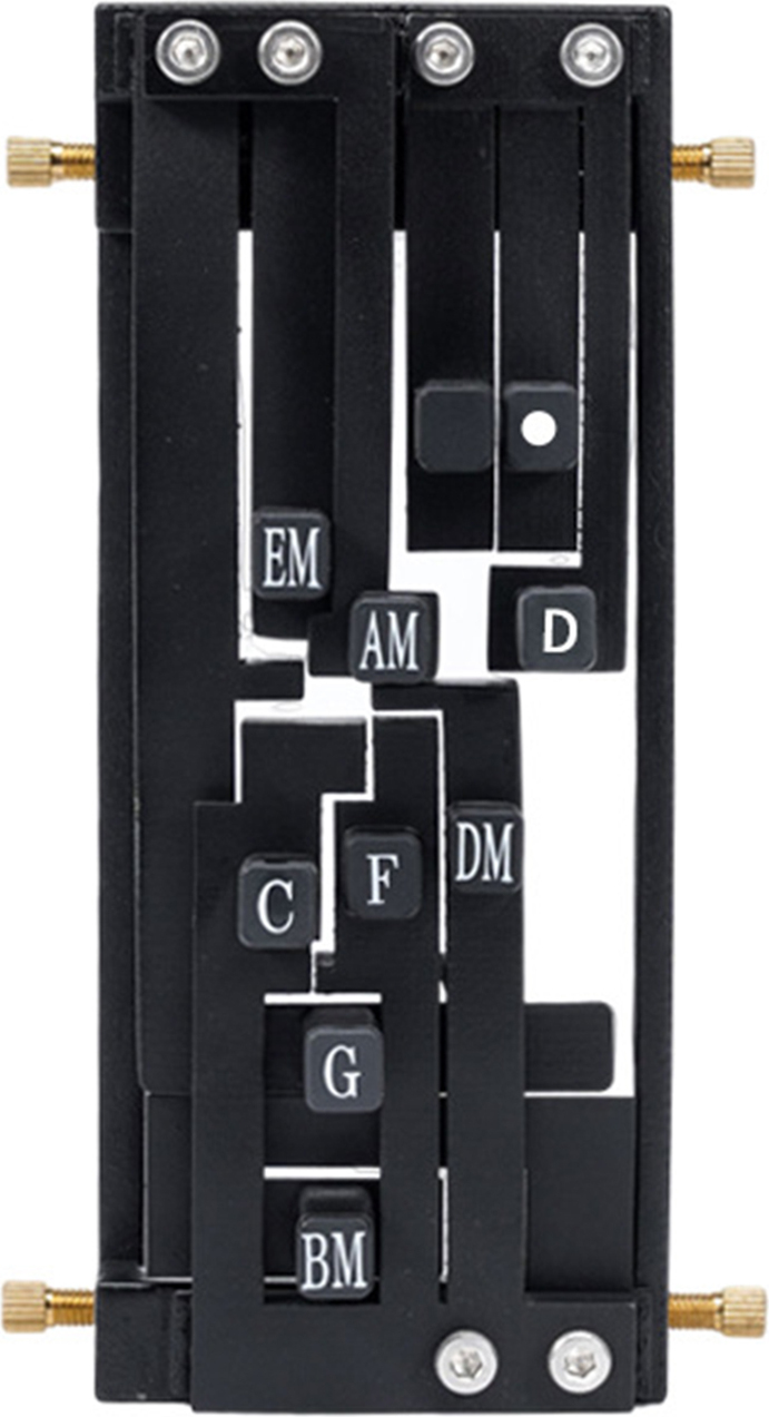 Bremen Gitarren-Akkorddrücker, Gitarrenhilfe, Akkordtrainer, Gitarren-Starter-Lernwerkzeug, Akkordübungssystem für Anfänger 4338344