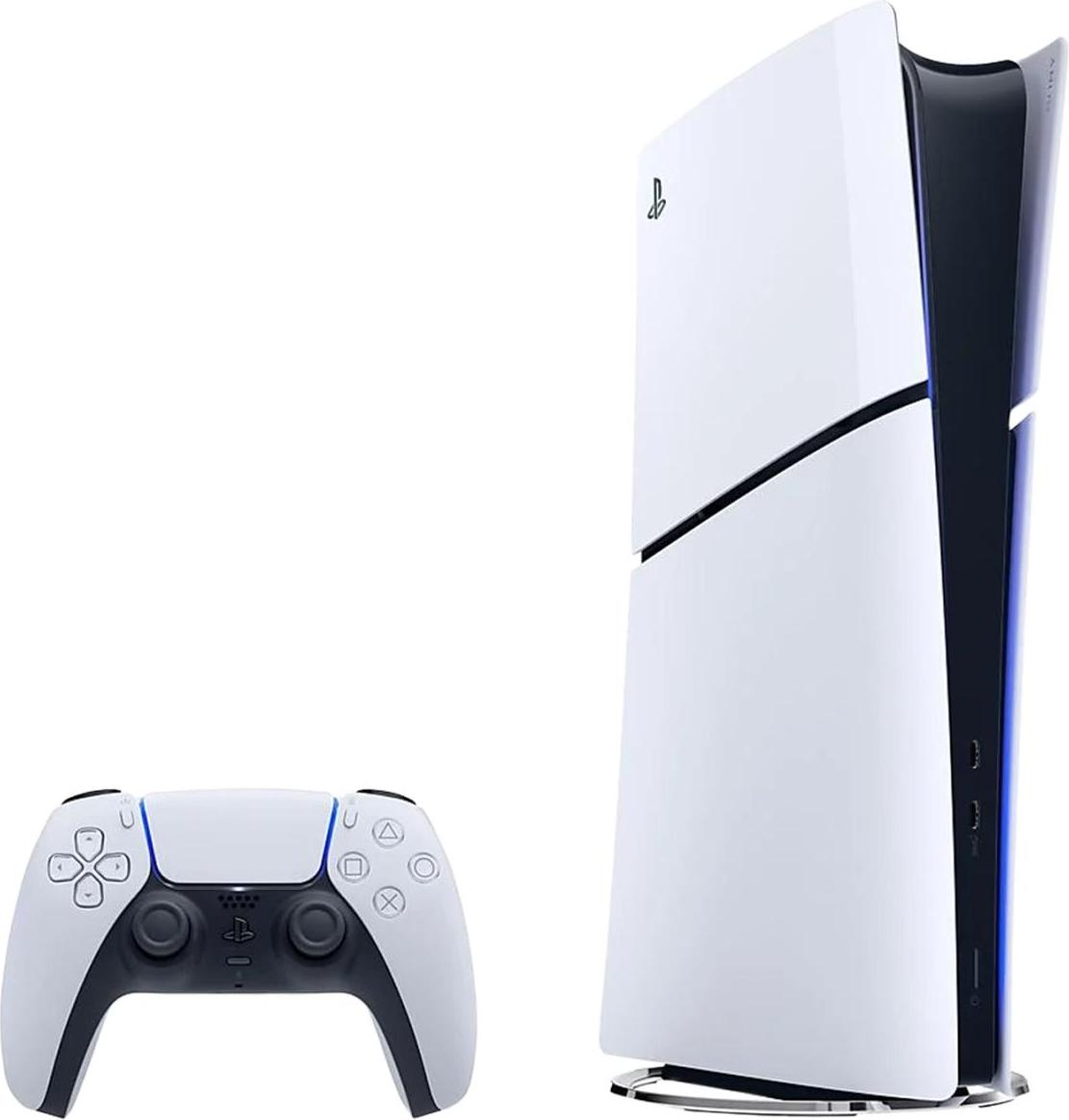Sony PlayStation 5 Slim Digital Edition White + Fortnite