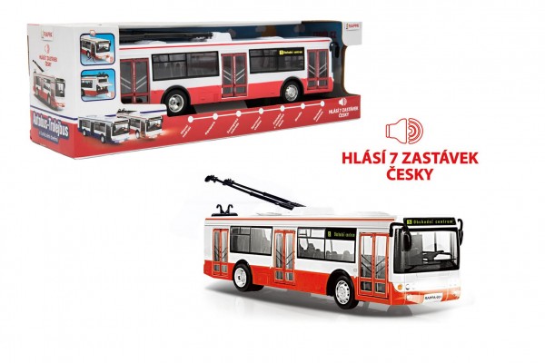 RAPPA Trolleybus Tschechische Berichterstattung stoppt 28 cm 1489822584