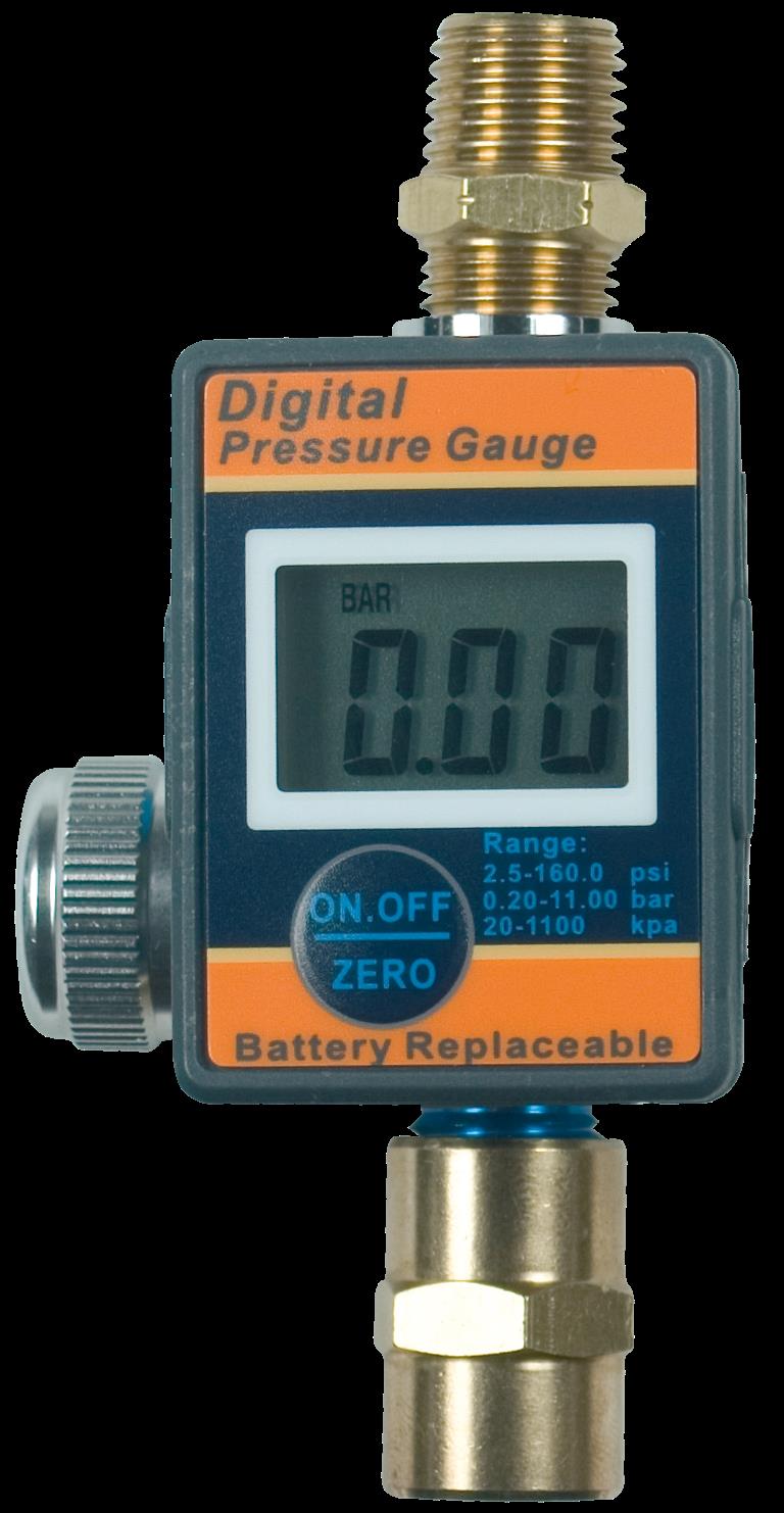SW-Stahl 25048L Druckregulierer, digital, 0,2-11 bar