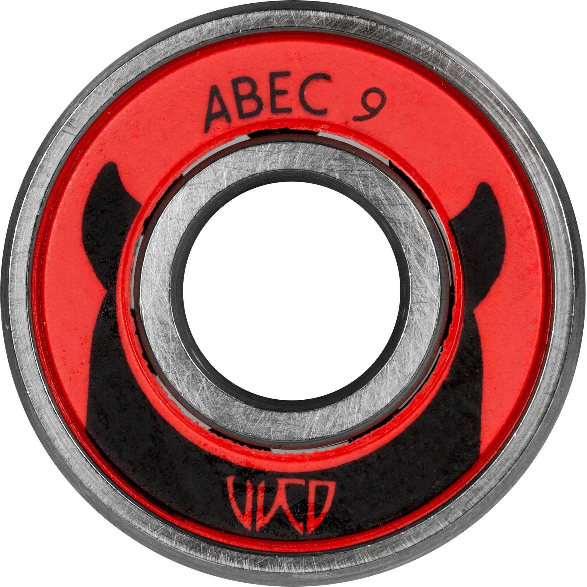 Wicked Hardware Abec 9 Fs Lager Rot Rot One Size 310030