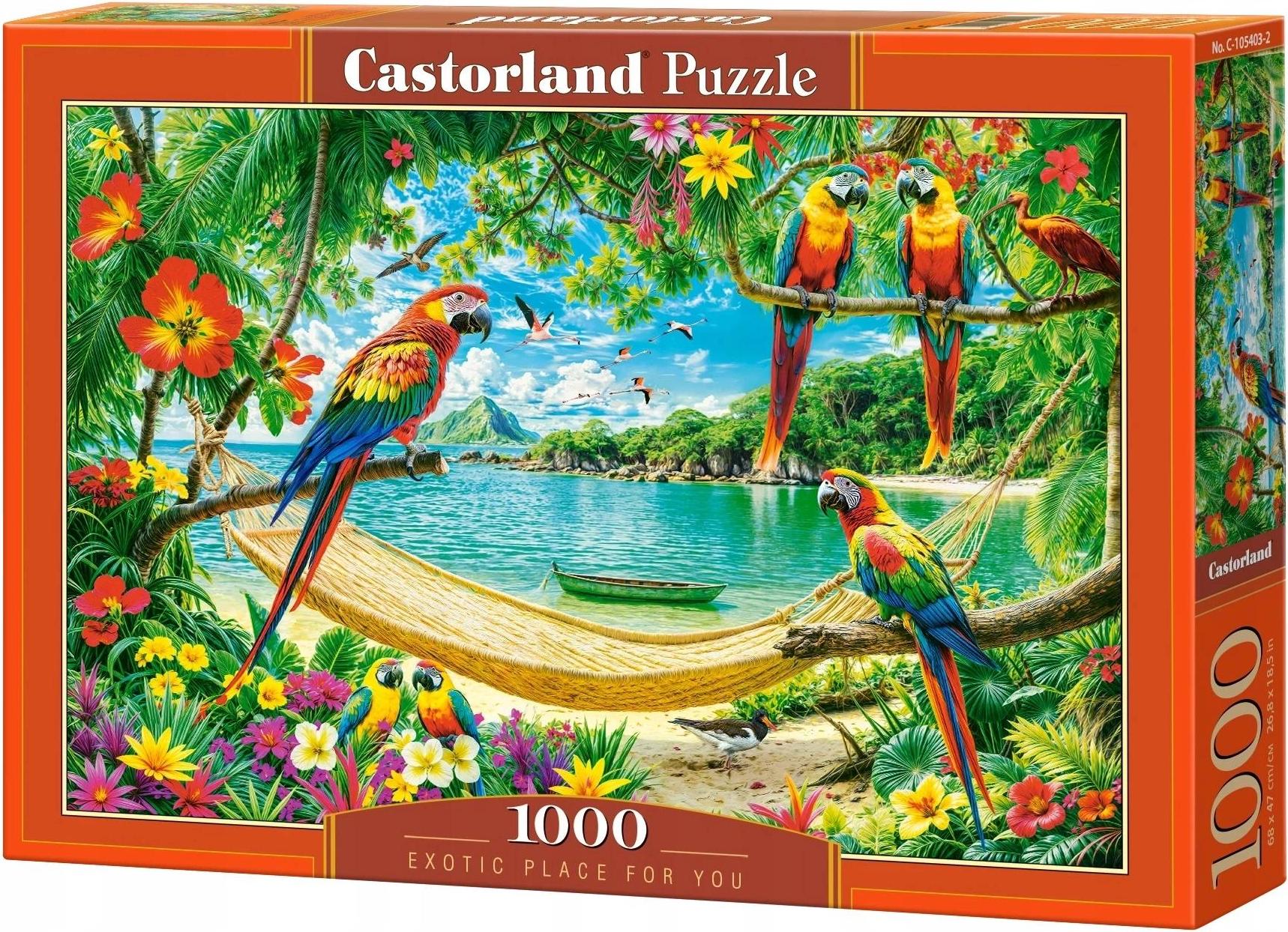 CASTORLAND Puzzle Exotik Revenge fü r dich 1000 Puppen 10540