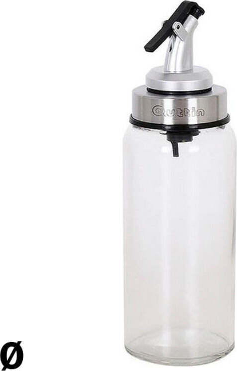Ölfläschchen Quttin Kristall: 250 ml - 5,5 x 5,5 x 20,5 cm 105293