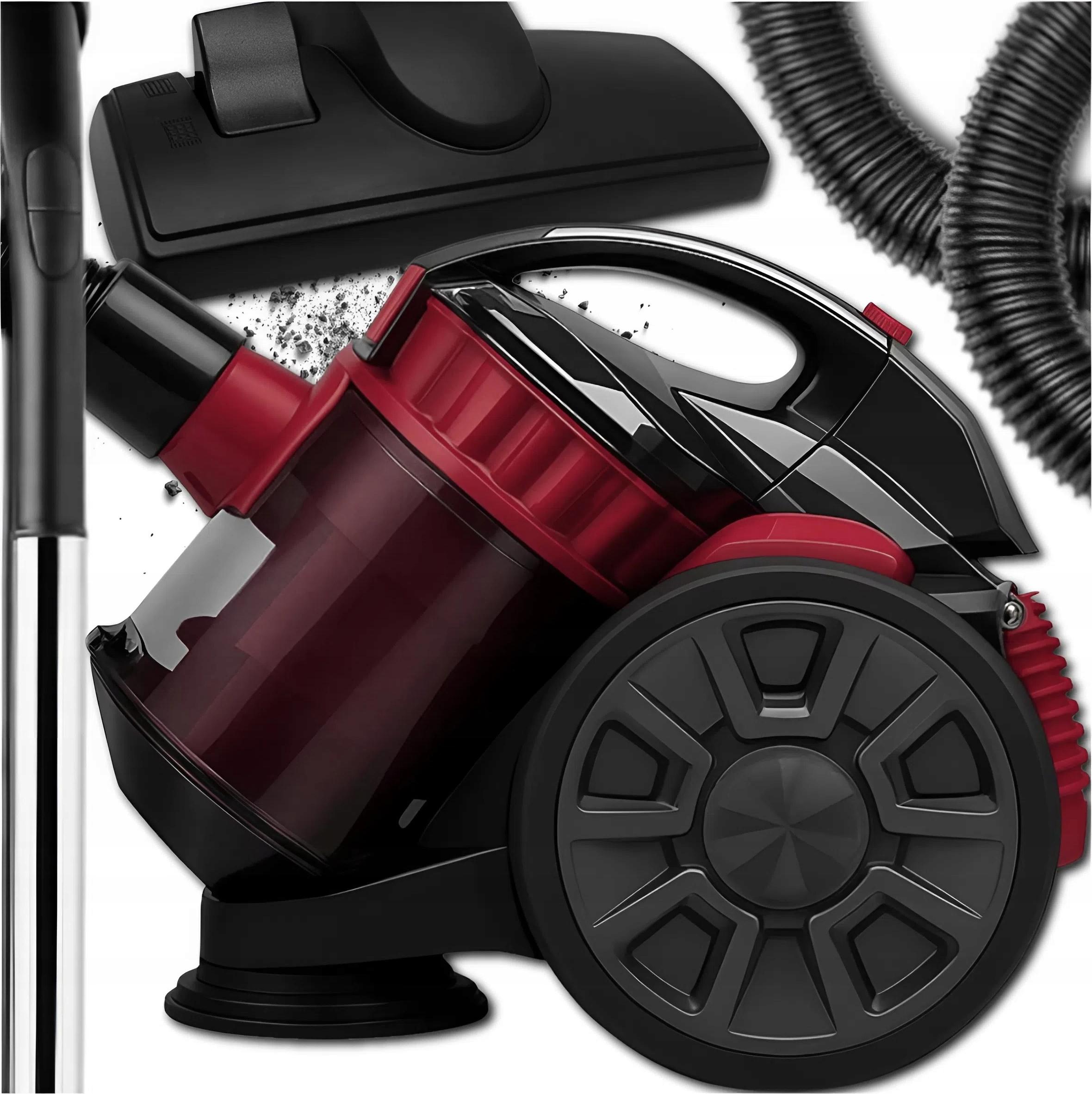 900W Hepa 2L Bezvreckový Cyklónový Vysávač, Výkonný Vysávač Pre Rodiny