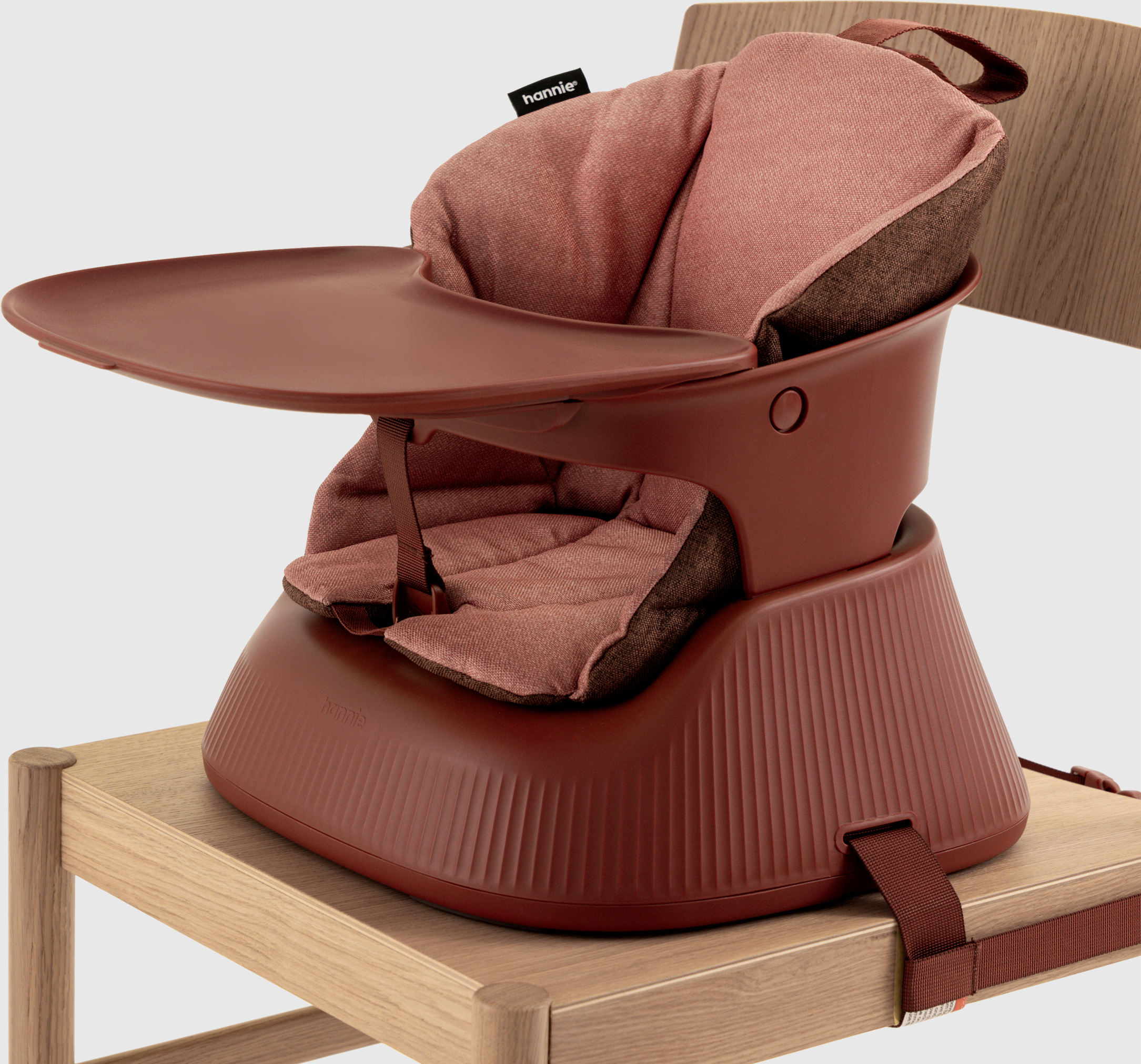 HANNIE Hochstuhl mobil tragbar universell Reisehochstuhl Sitzerhöhung