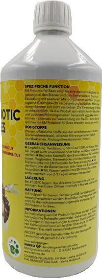 EMIKO Bienenpflege 1L EM probiotic for Bees EM Apis