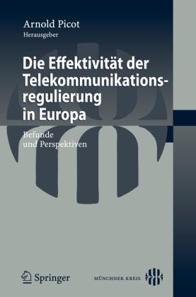 Sonstige Verlage Effektivität der Telekommunikationsregulierung in Europa