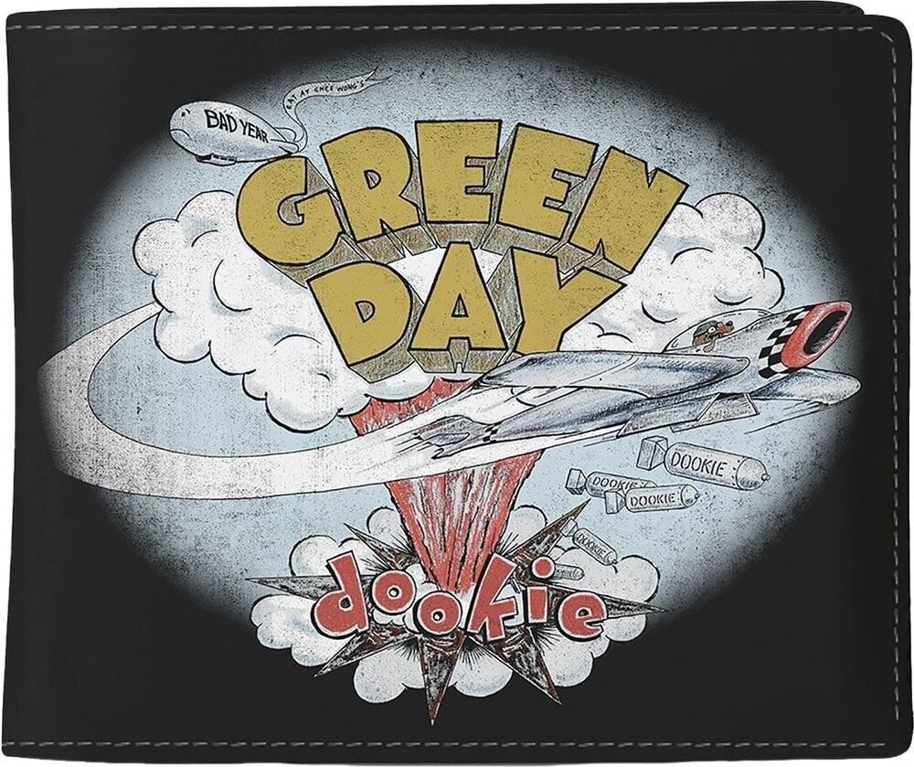 Green Day Dookie Geldbörse mit Bandlogo, Reißverschluss-Münzfach und 5 Kartenfächern WAGRDDOOK