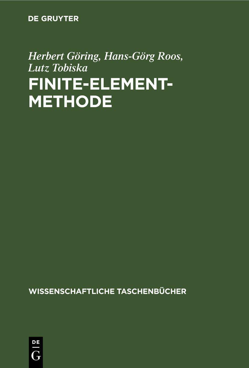 De Gruyter, Mercury Learning And Information Finite-Element-Methode
