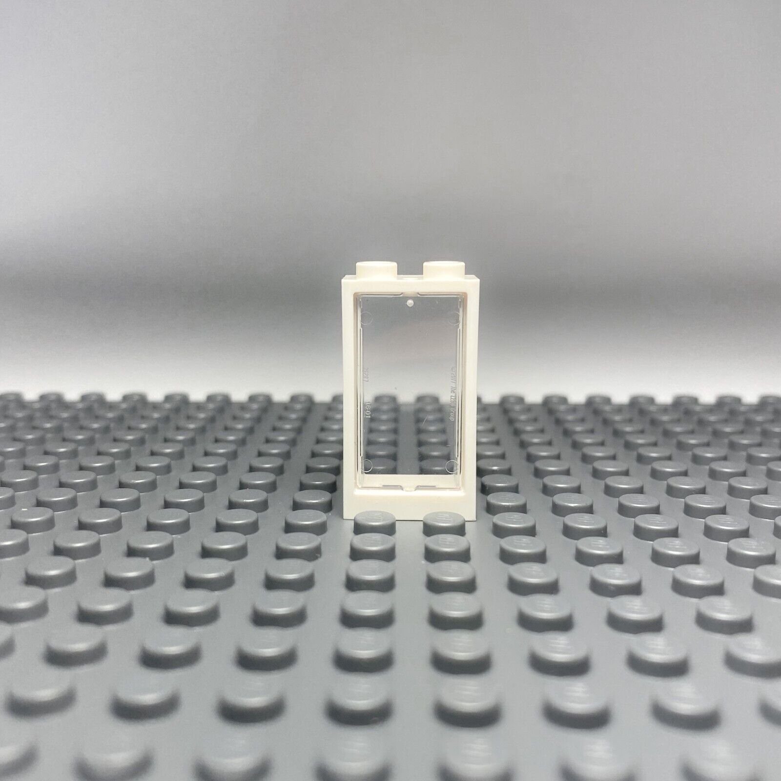LEGO® 1x2x3 okno Priehľadný biely rám pre dom, stavebnica NEW! Množstvo 5x