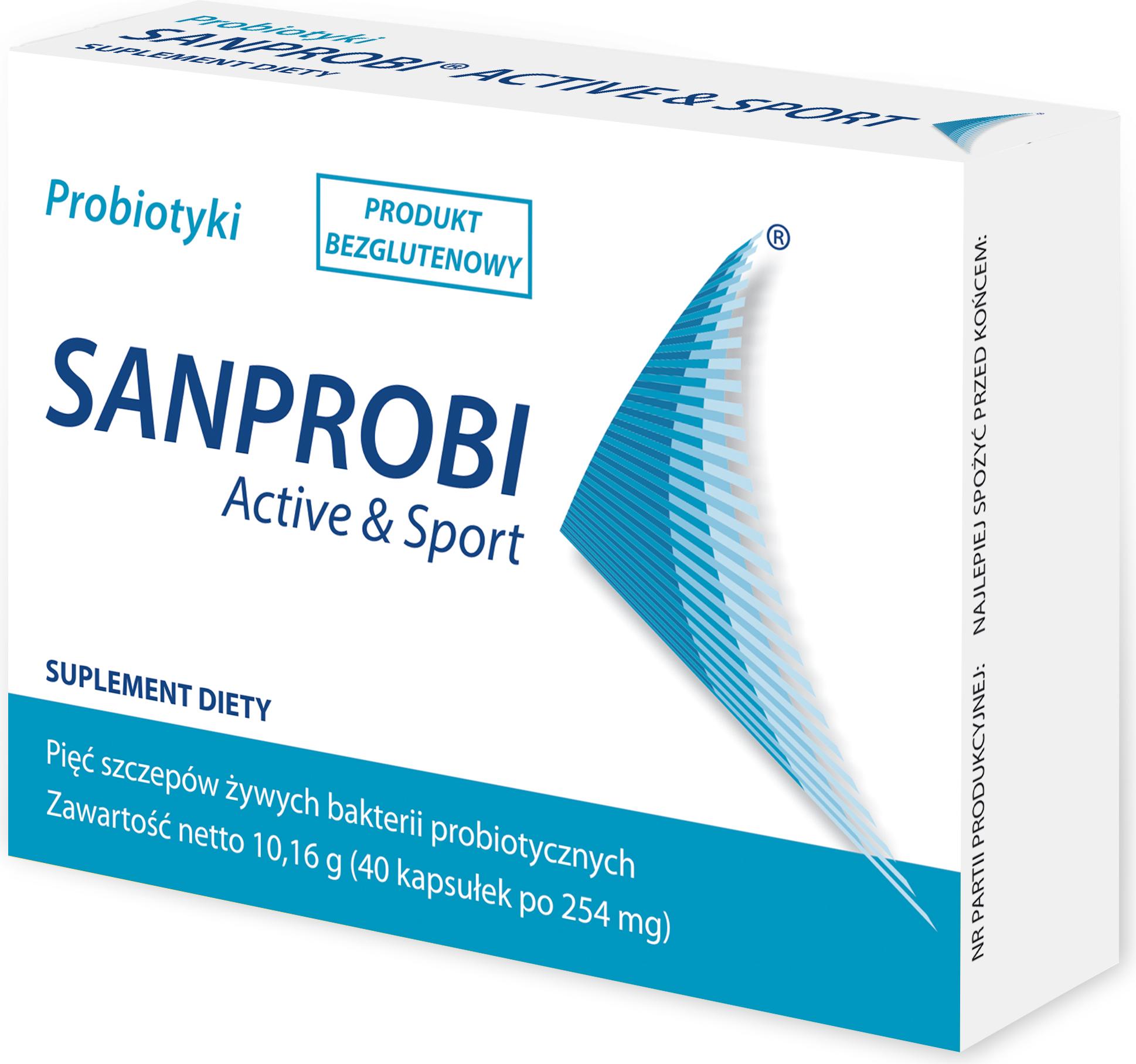 Sanum Sanprobi Aktiv Sport Kapseln - Nahrungsergänzung für Ihre Fitnessroutine!
