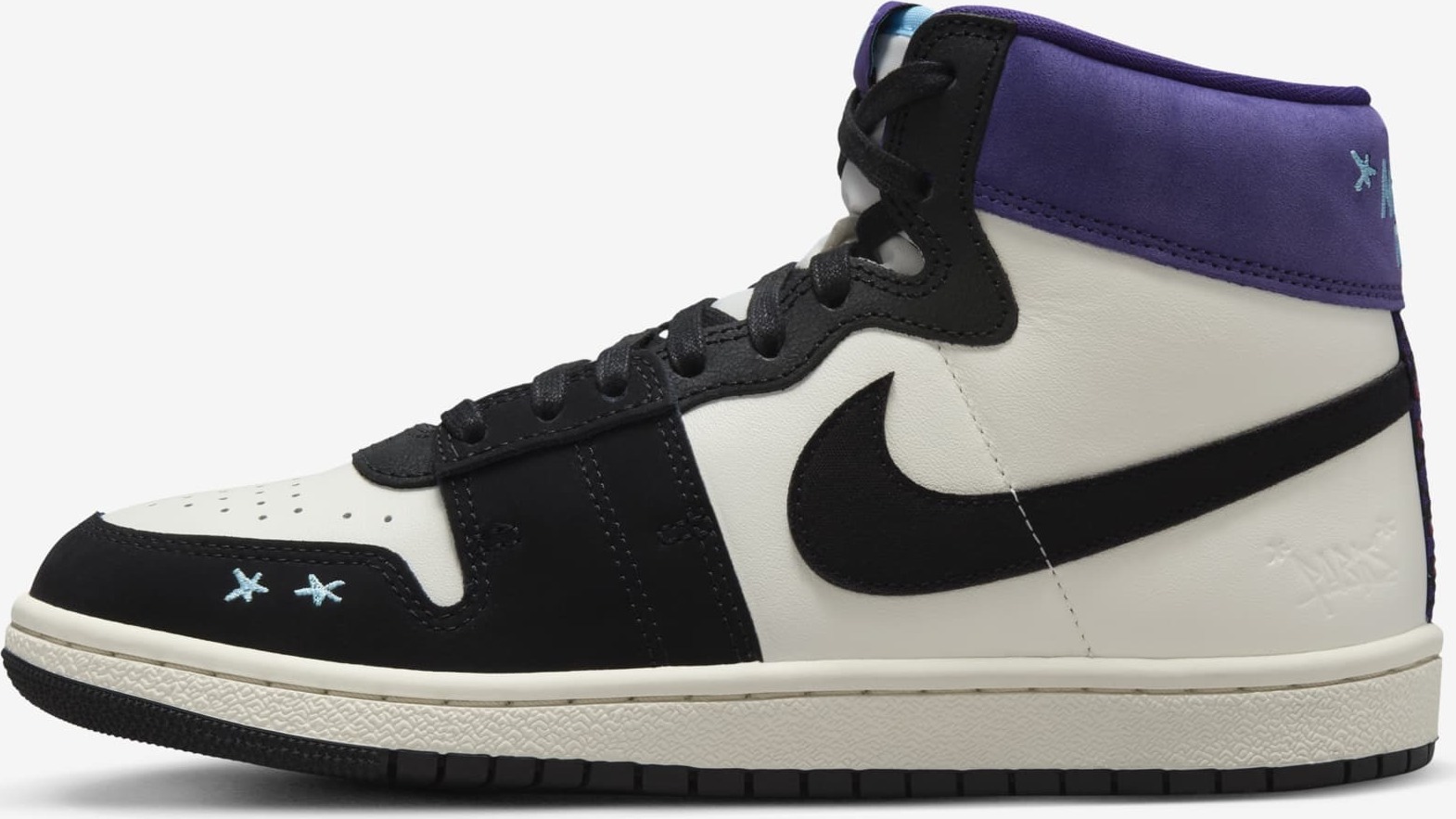 Nike Jordan Air Ship SP x Opium "Black Court Purple" FQ8281-100, veľkosť: 38
