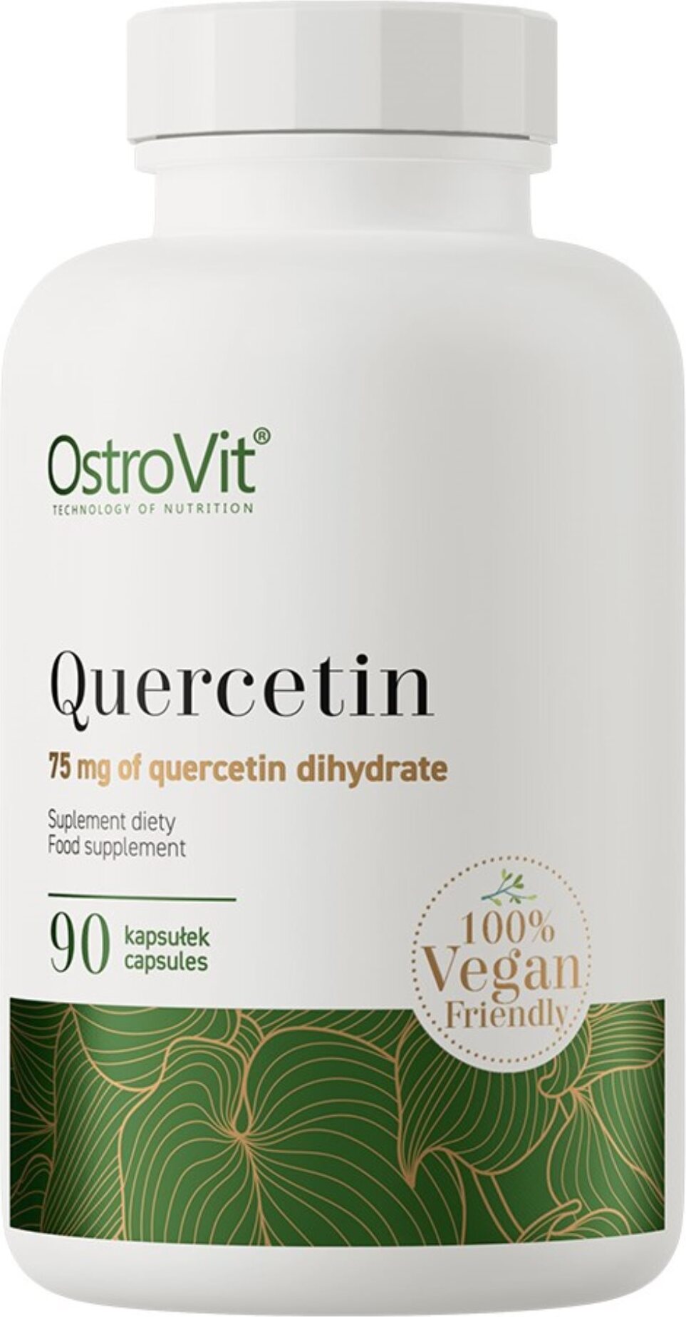 OstroVit QUERCETIN VEGE Quercetin 75 mg Blutdruck 90 Kapseln BI9226