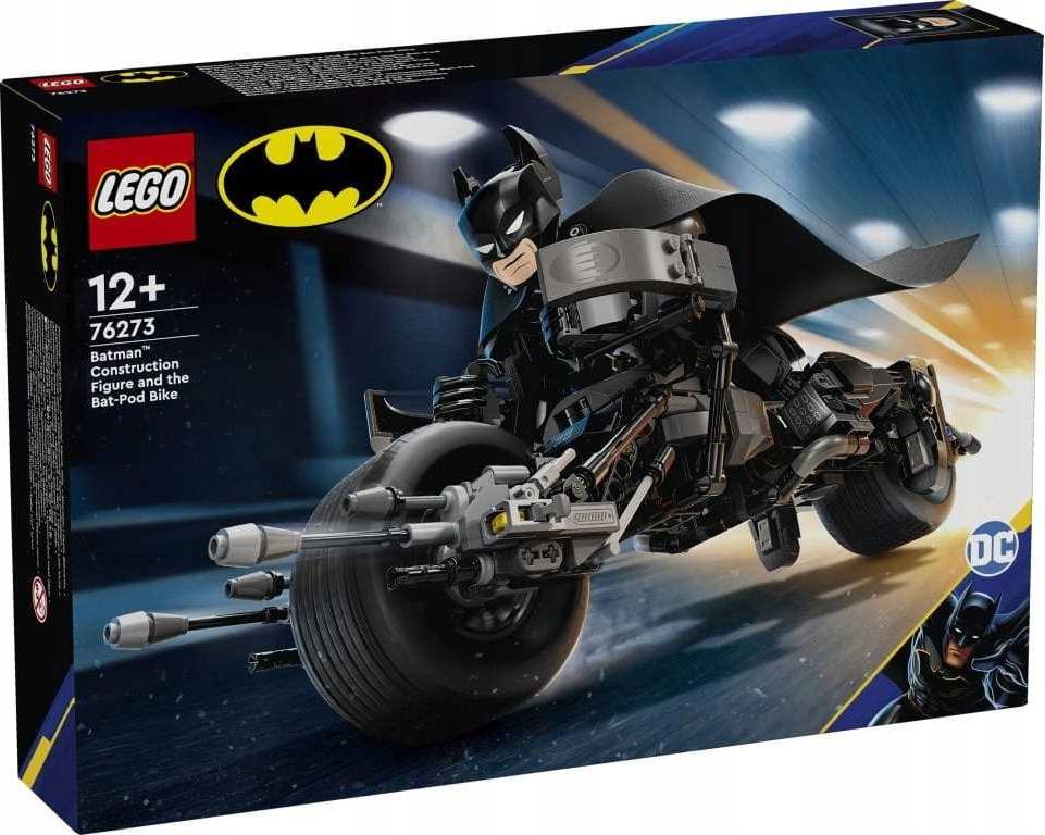 76273 – LEGO Batman – Batman™-Figur zum Zusammenbauen und Batcycle