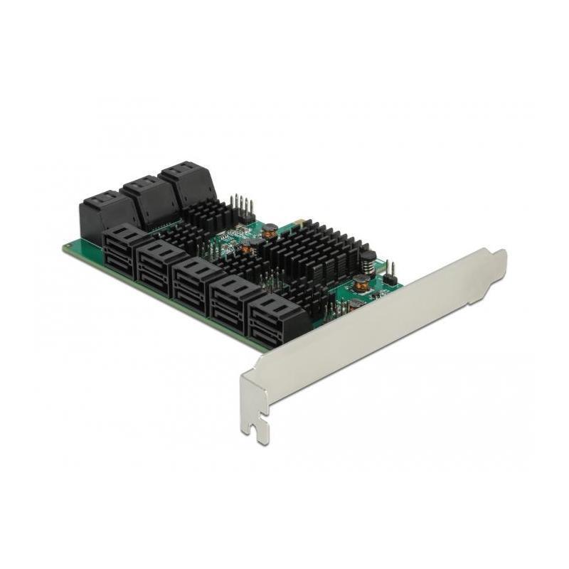 DELOCK 16 Port SATA PCI Express x4 Karte