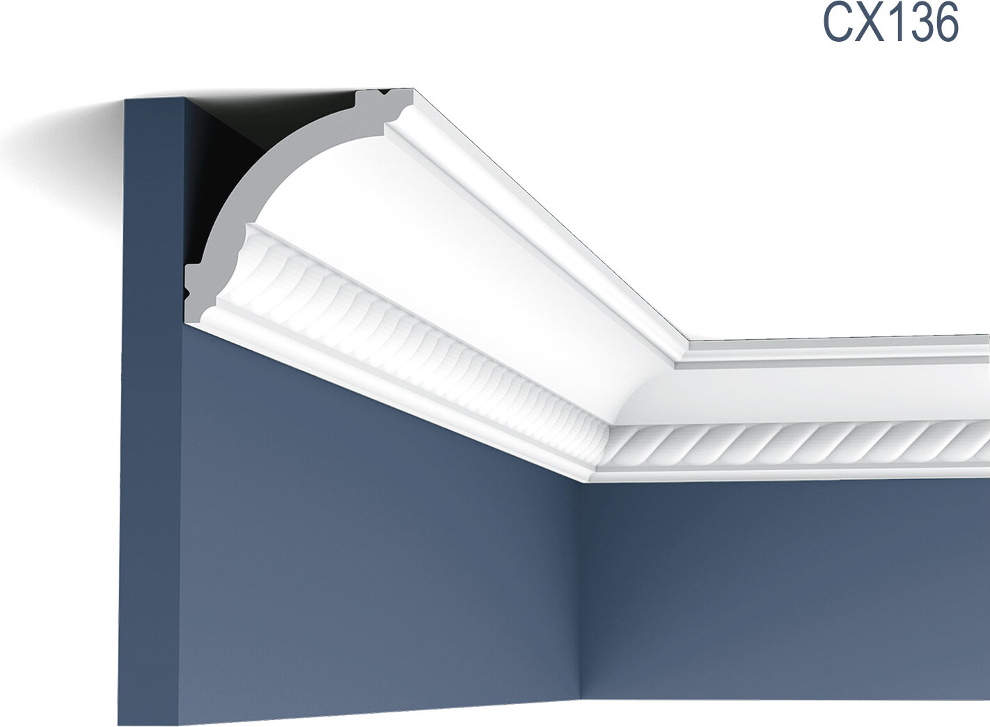 Stuck Leiste Eckleiste Orac Decor CX136 AXXENT Stuckleiste Zierleiste Profilleiste Wand Leiste Decken Leiste 2 Meter