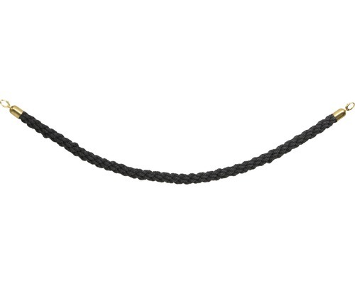 Securit - Kabelverkaufsposten Gold 150 cm schwarz | 1 Stück RS-CLRP-GOBL