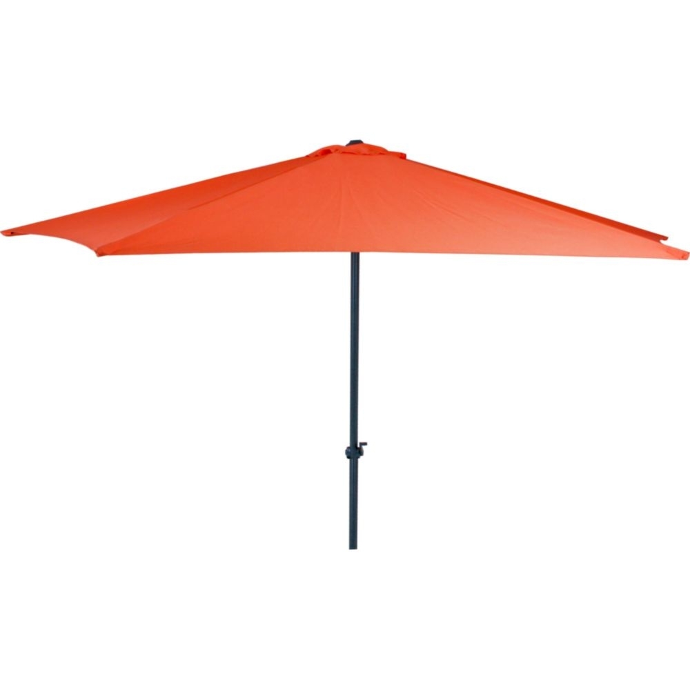 Gartentrends Sonnenschirm >Bietigheim< in rot aus Polyester, Stahl - 250cm (H) 240182