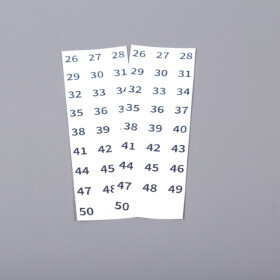 Wrepair Original Aufklebernummern für ESD-Kunststoffschale 2x 26-50 CFT-61638