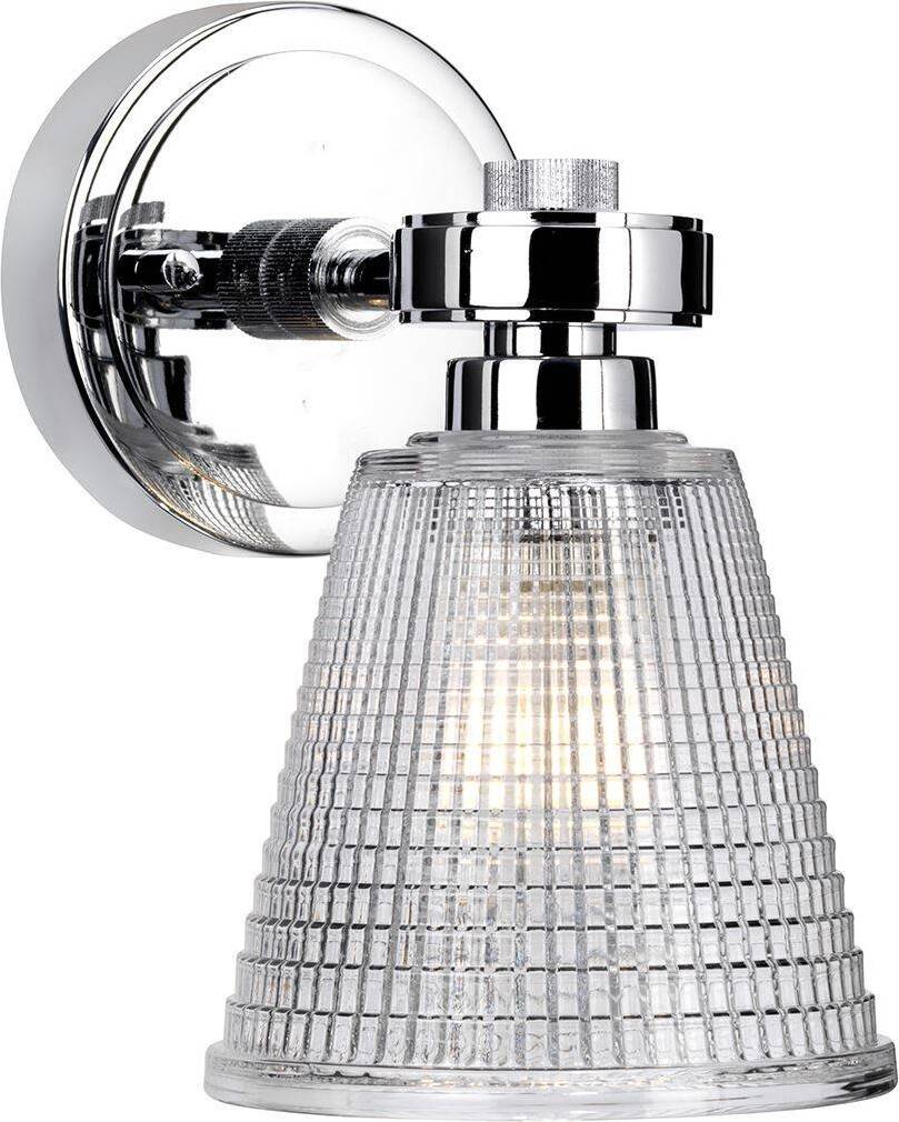 Elstead Lighting Elstead Gunnislake LED Wandleuchte G9 Poliertes Chrom IP44 BATH-GUNNIS1-PC