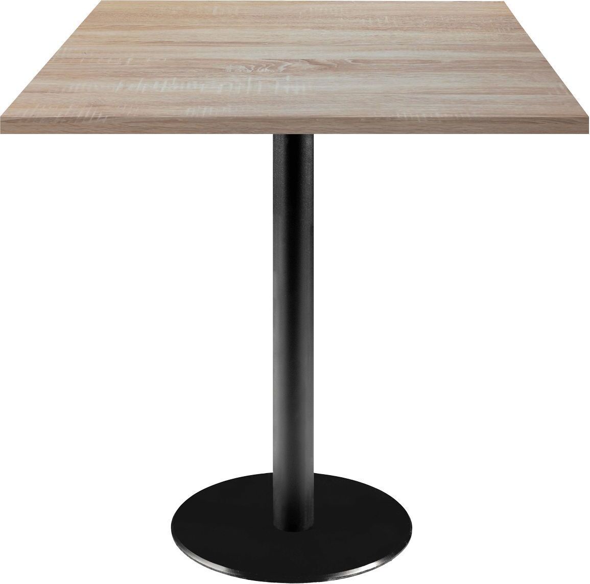 Restootab Tisch 70 x 70 cm – Modell Bastide-Eiche Rom