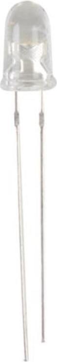 Any brand LED - WEIß - KLAR - 5 mm L-5WCN/5N